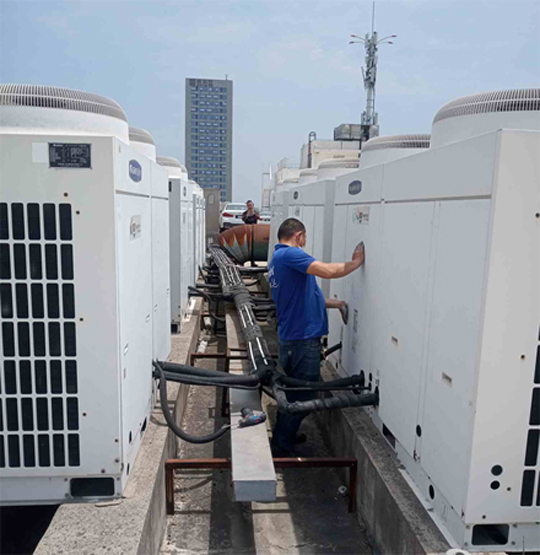 南浔中央空调制热和不制冷系统维修方法